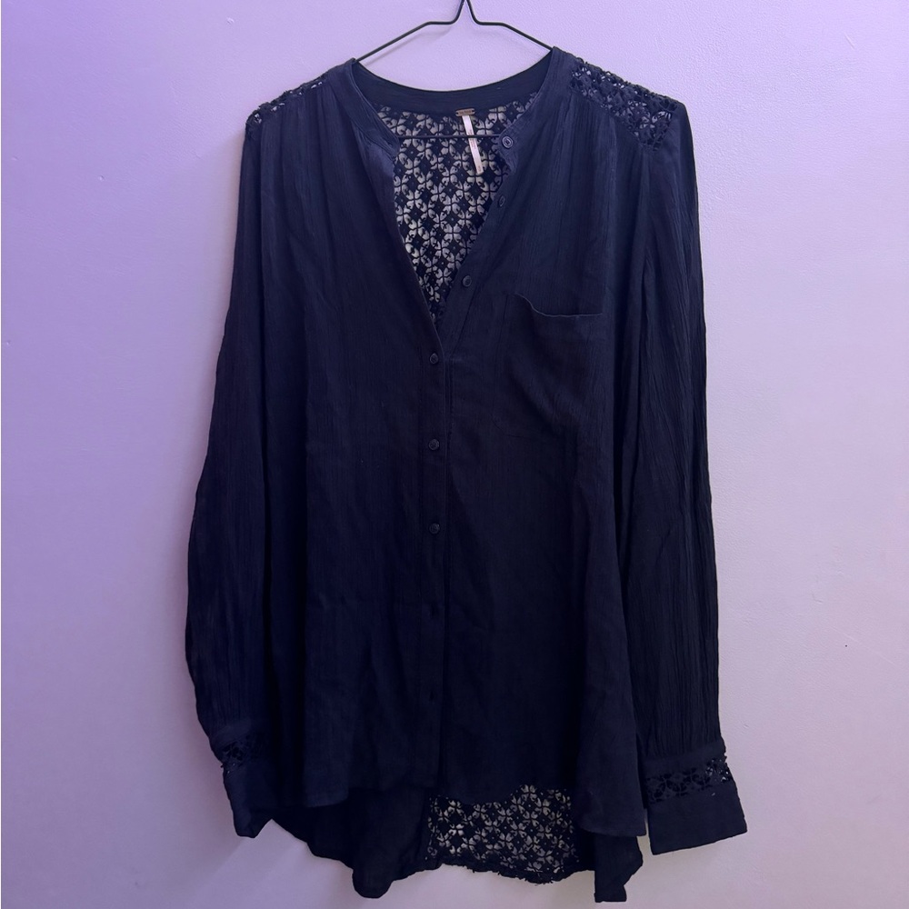 Free people button up